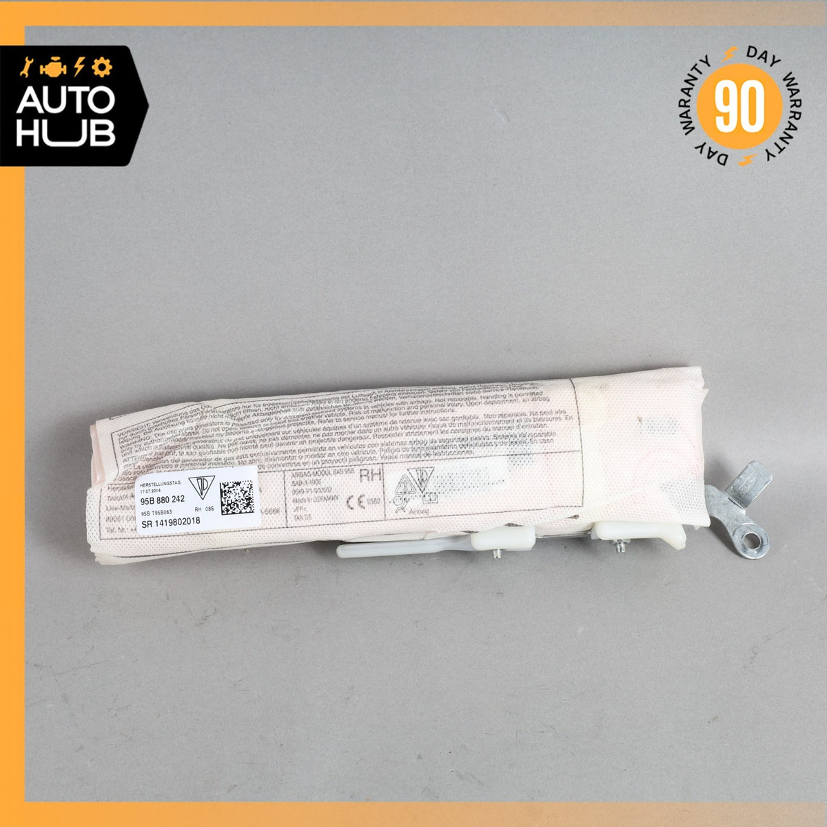 15-24 Porsche Macan 95B Front Right Passenger Side Seat Airbag 95B880242 OEM 88k - photo 2