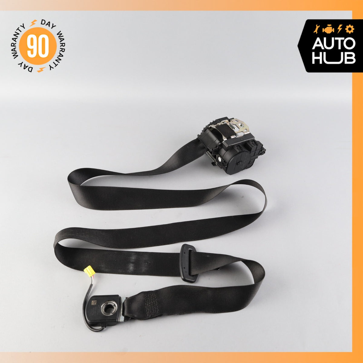 07-10 Mercedes W216 CL600 CL63 Front Right Passenger Side Seat Belt Black OEM - photo 11
