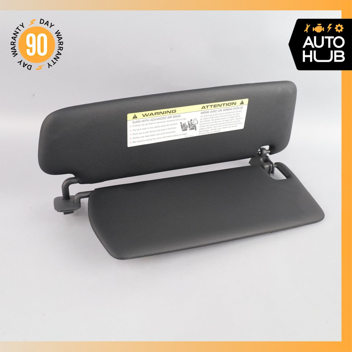 11-14 Porsche Cayenne 958 Hybrid S Sun Visor Sunvisor Front Left Driver Side OEM - photo 2