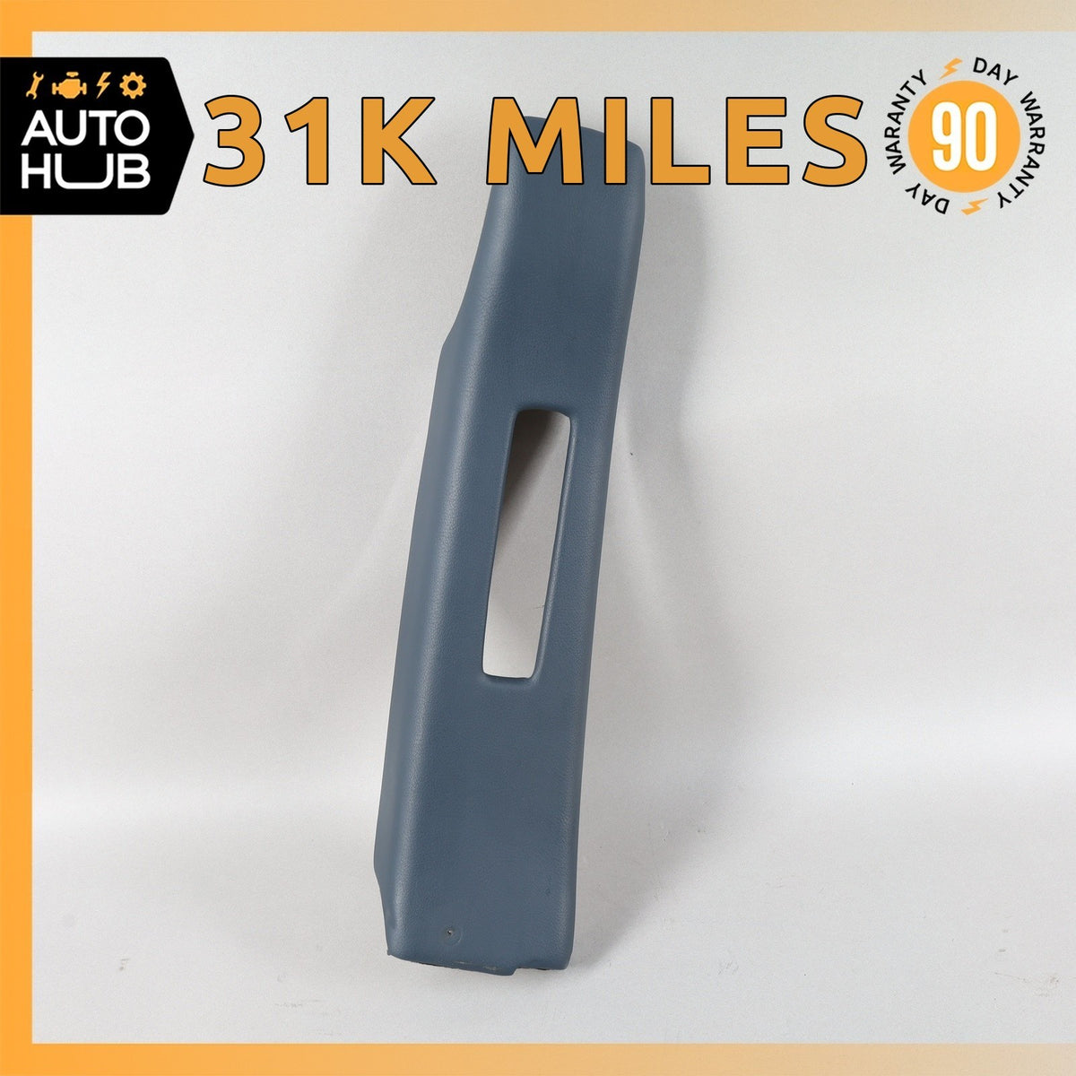 02-07 Maserati M138 Coupe 4200 Left Driver B-Pillar Trim Panel Blue OEM - photo 1
