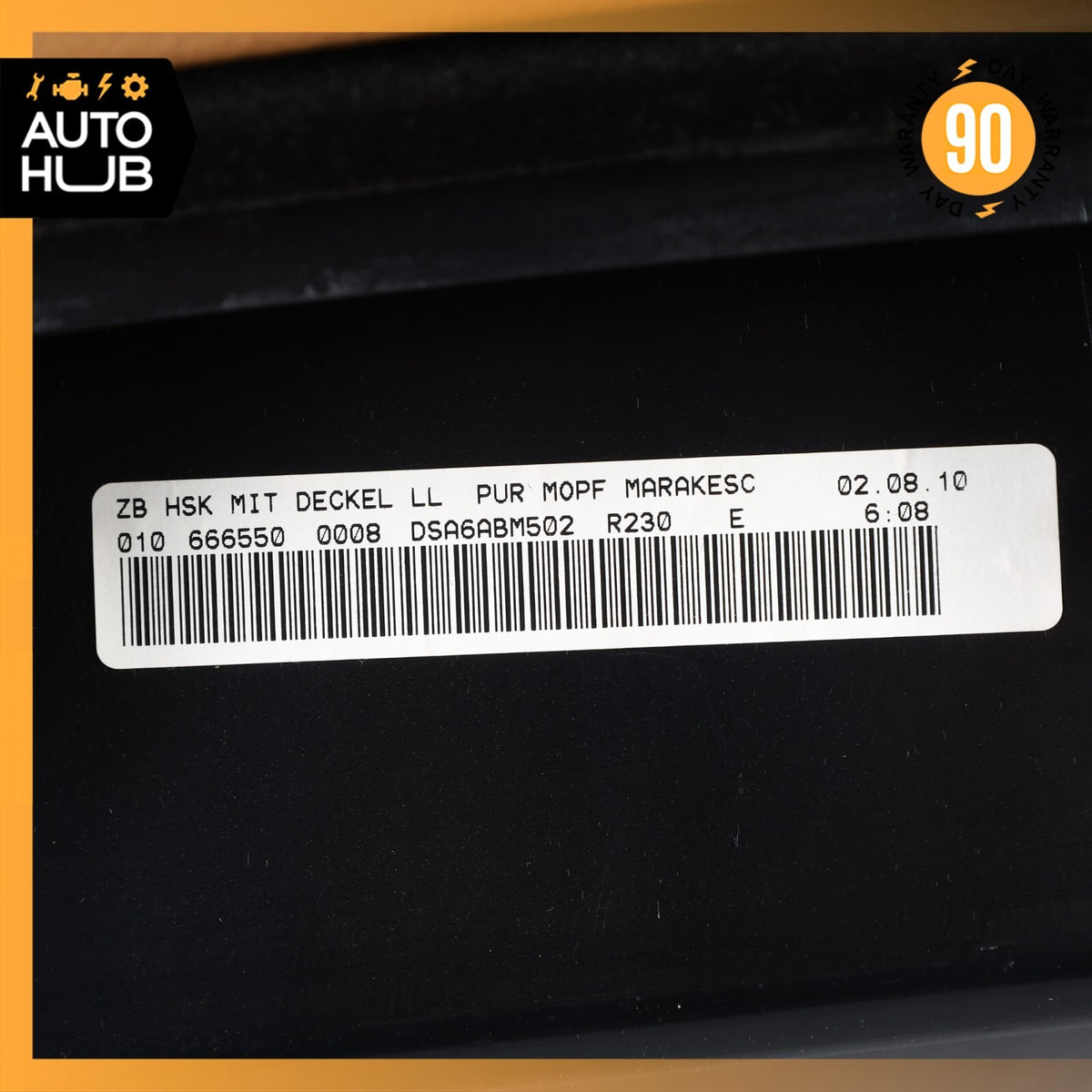 07-12 Mercedes R230 SL550 SL55 AMG Dash Dashboard Glove Box Compartment OEM - photo 18
