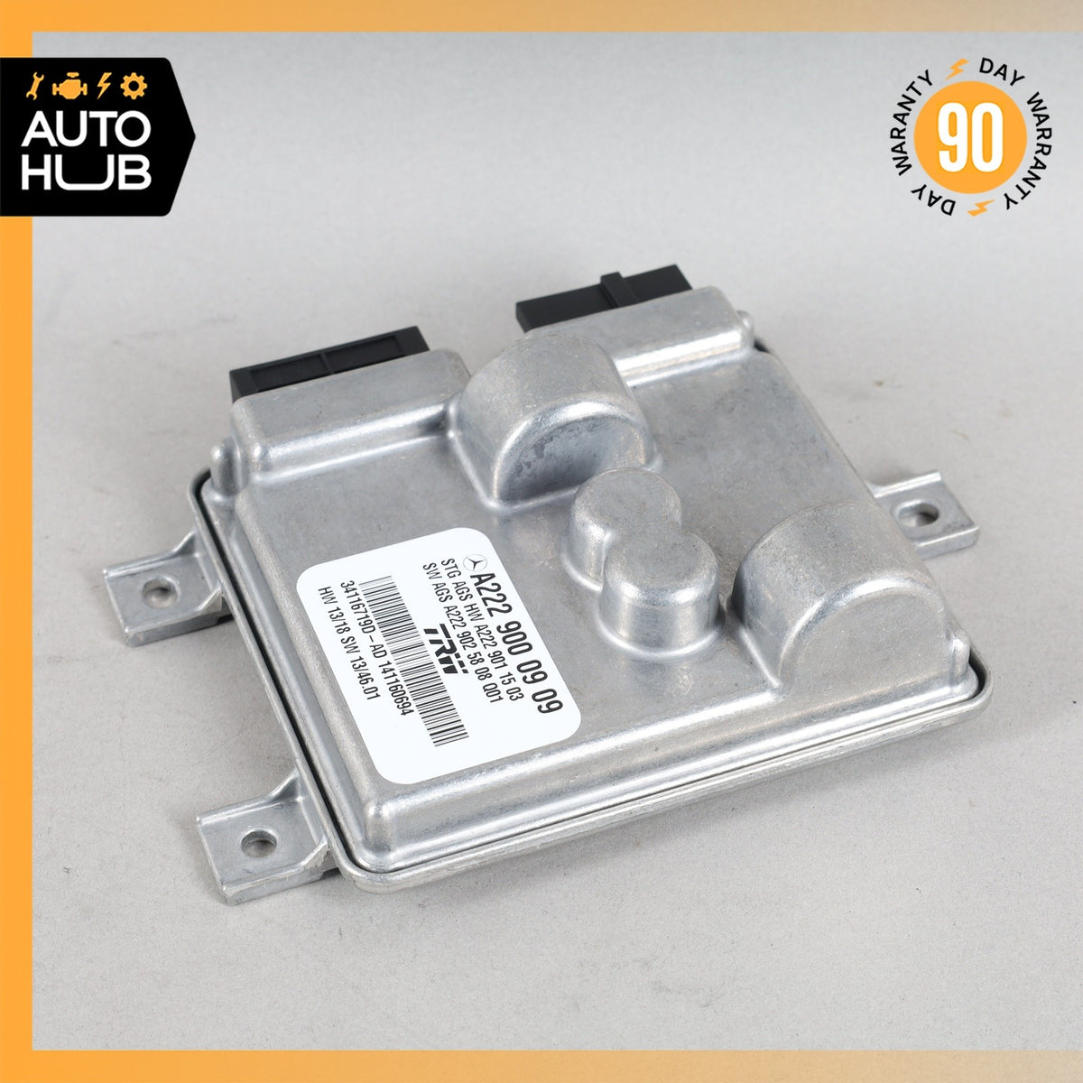 14-17 Mercedes W222 S65 S550 S600 Seat Belt Control Module 2229000909 OEM - photo 4