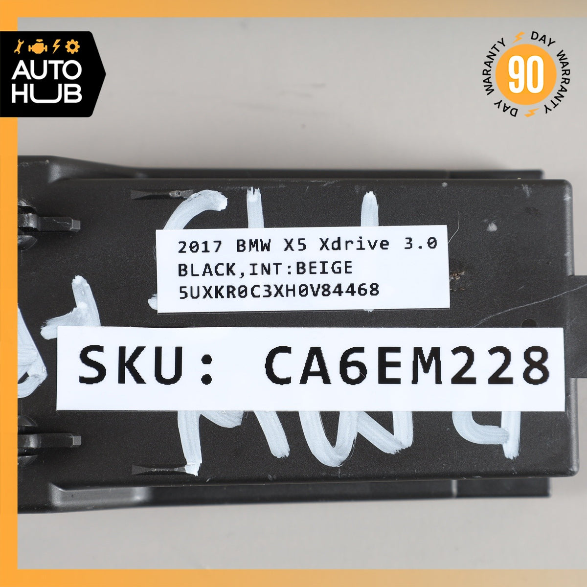 14-18 BMW F15 X5 Front or Rear Right Seat Heating Control Module OEM - photo 7