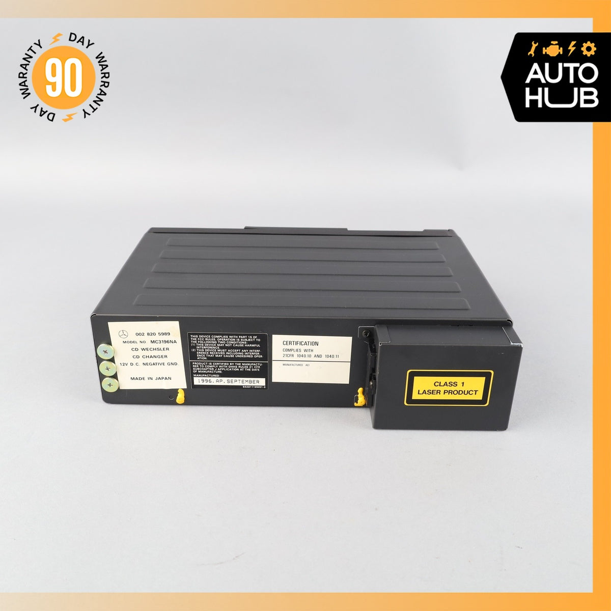 90-03 Mercedes W140 CL600 SL500 CD Changer 6 Disk Player 0028205989 OEM - photo 9