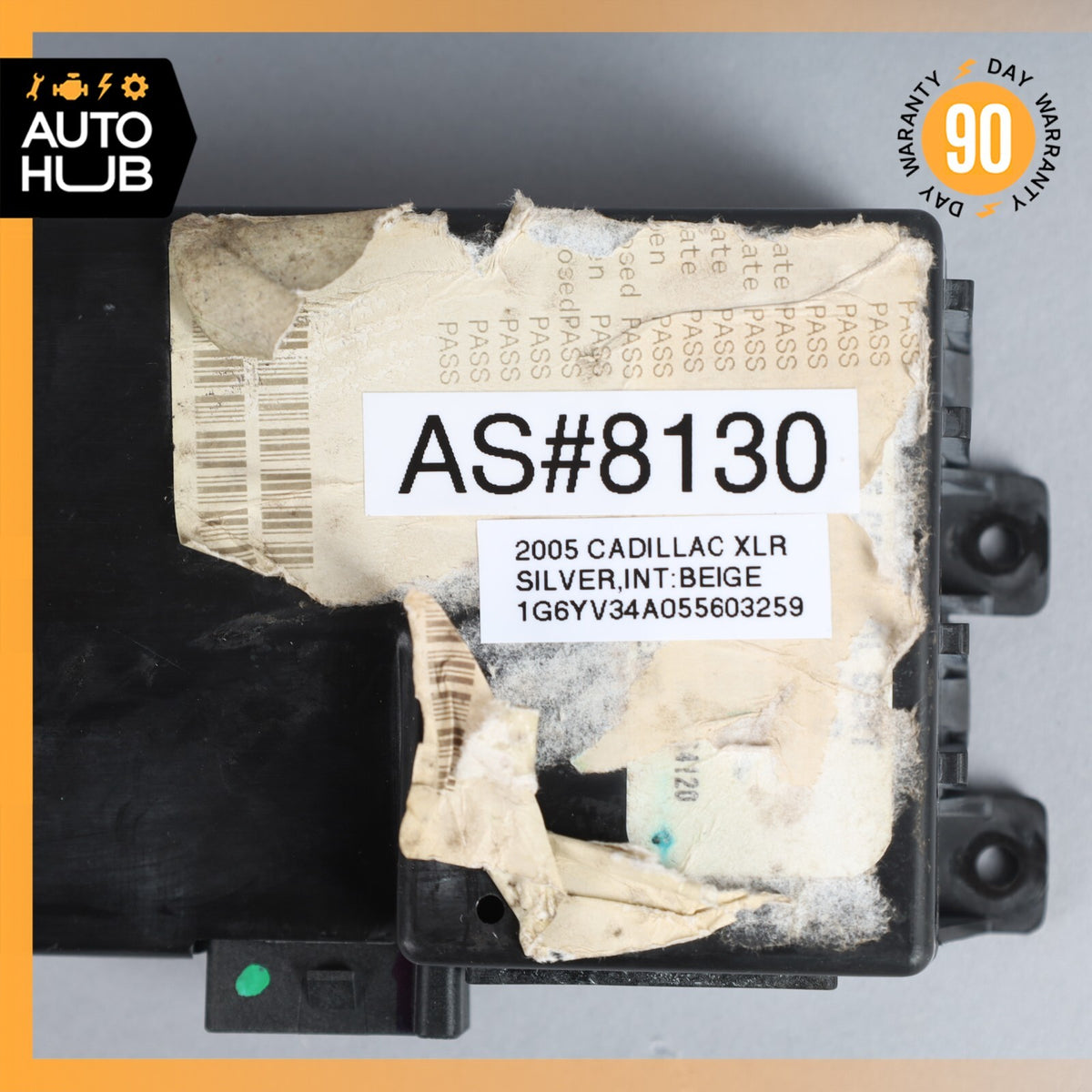04-09 Cadillac XLR Front Right Side Seat Control Module 88993296 OEM 69k - photo 8