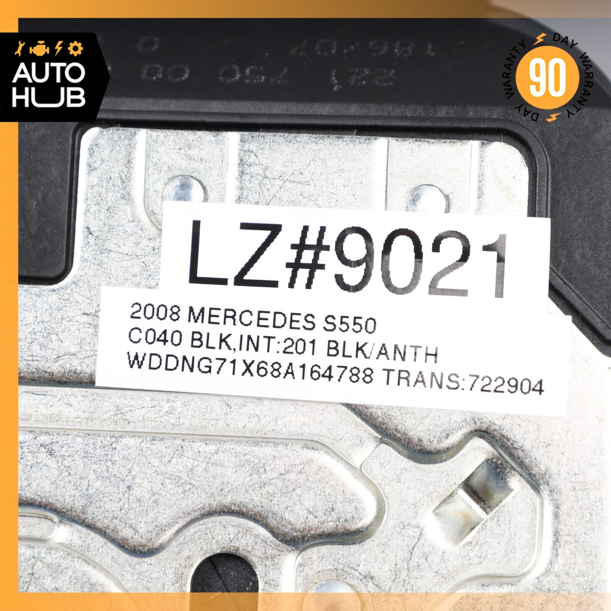 07-14 Mercedes W221 S550 S63 CL550 Rear Trunk Lid Latch Lock Actuator w/Key OEM - photo 14