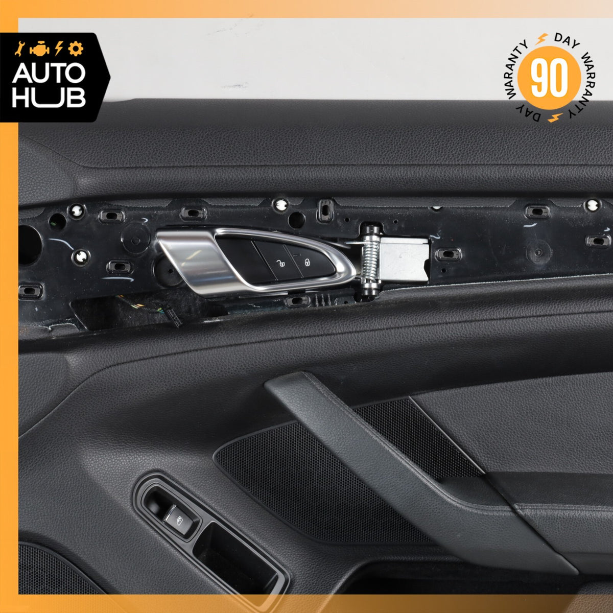 10-16 Porsche Panamera 970 Front Right Side Interior Door Panel Black OEM 70k - photo 4
