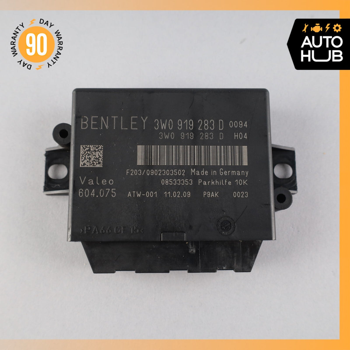 09-11 Bentley Continental GTC Speed Park Parking Assist Control Module OEM 83k - photo 8