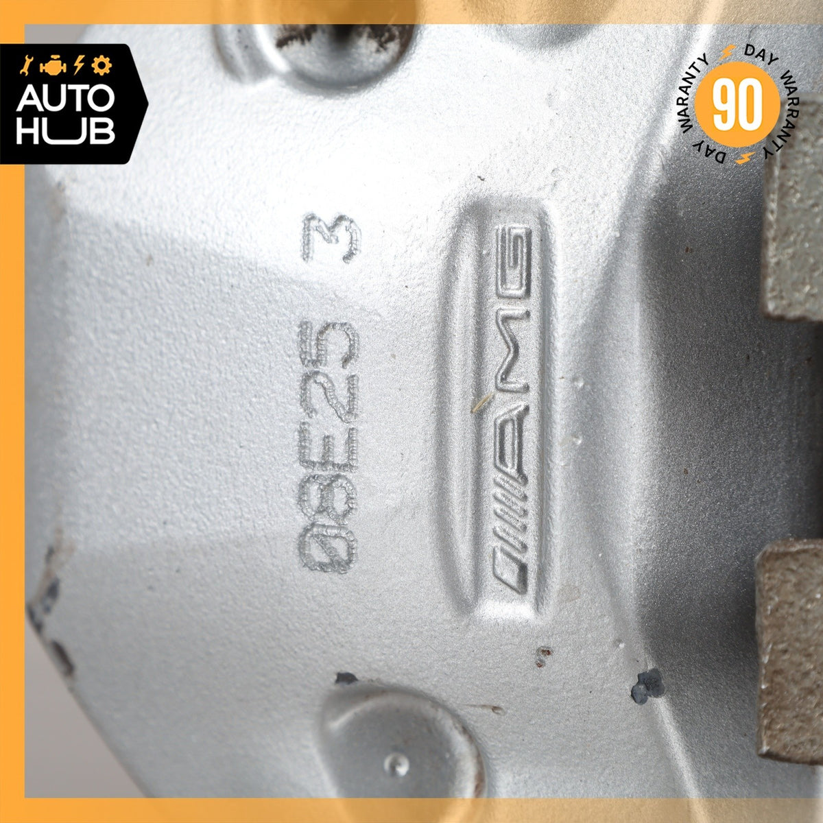 Mercedes W204 C63 AMG Rear Left & Right Side Brake Calipers Set OEM - photo 11