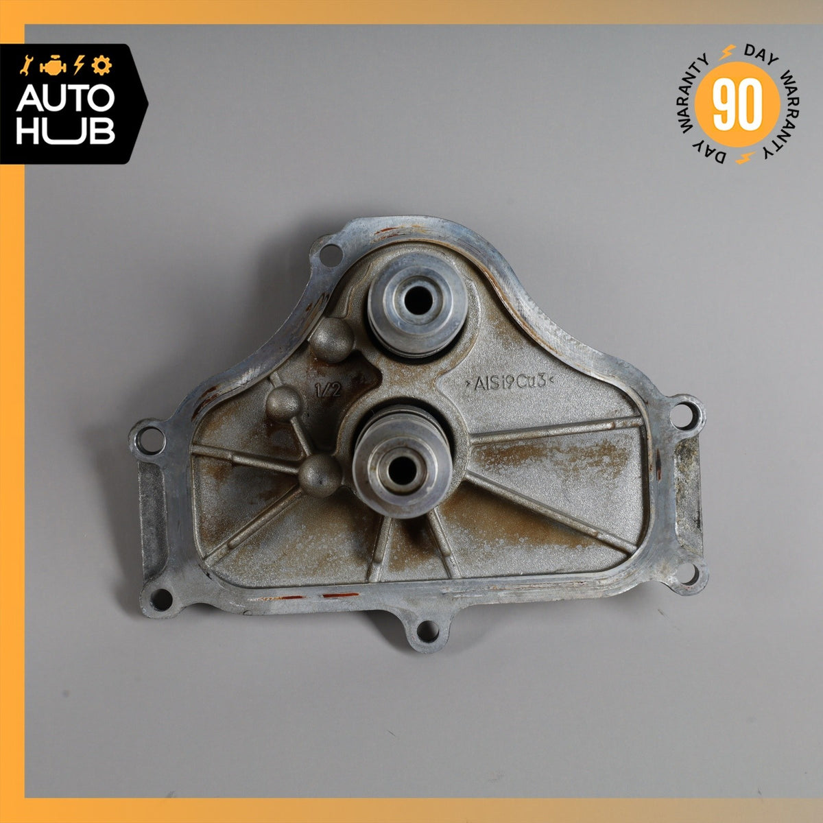 10-14 BMW E70 X5 X6 N63 4.4L V8 Left Engine Timing Chain Cover w/ Valves OEM - photo 11