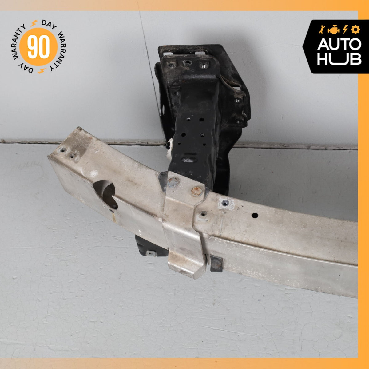Mercedes R230 SL550 Front Bumper Reinforcement Bar Lower Radiator Support OEM - photo 2