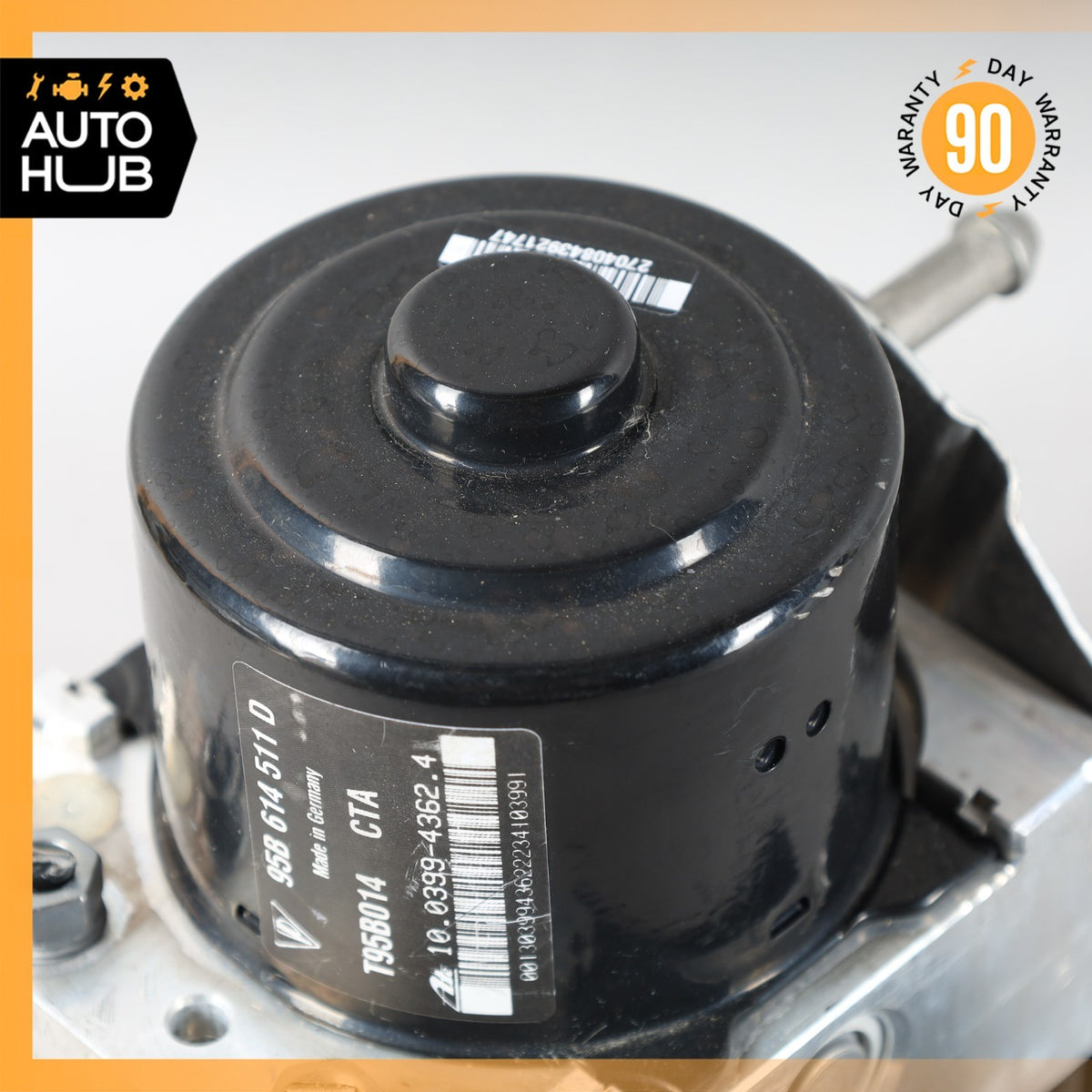 15-16 Porsche Macan 95B ABS Hydraulic Pump Control Module 95B614511D OEM 88k - photo 3