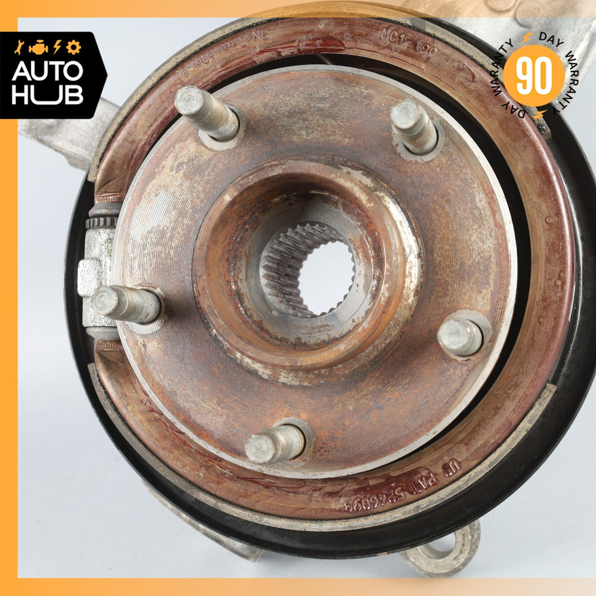 04-09 Cadillac XLR Rear Right Passenger Side Spindle Knuckle Hub OEM 58k - photo 4