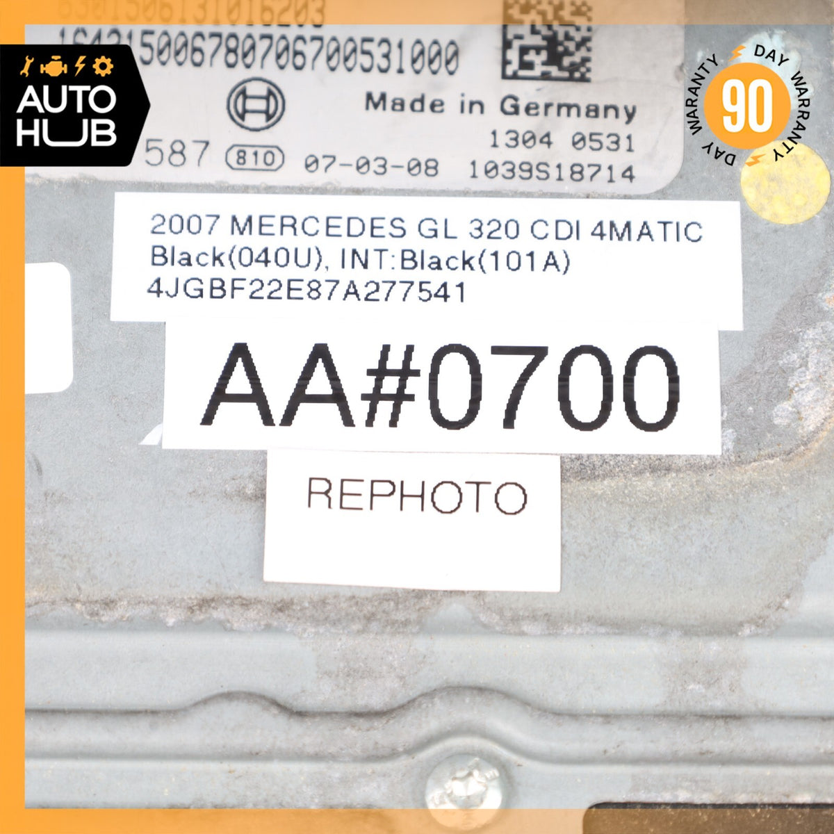 07-08 Mercedes X164 GL320 ML320 Diesel ECU Engine Control Module Unit FLASHED - photo 11