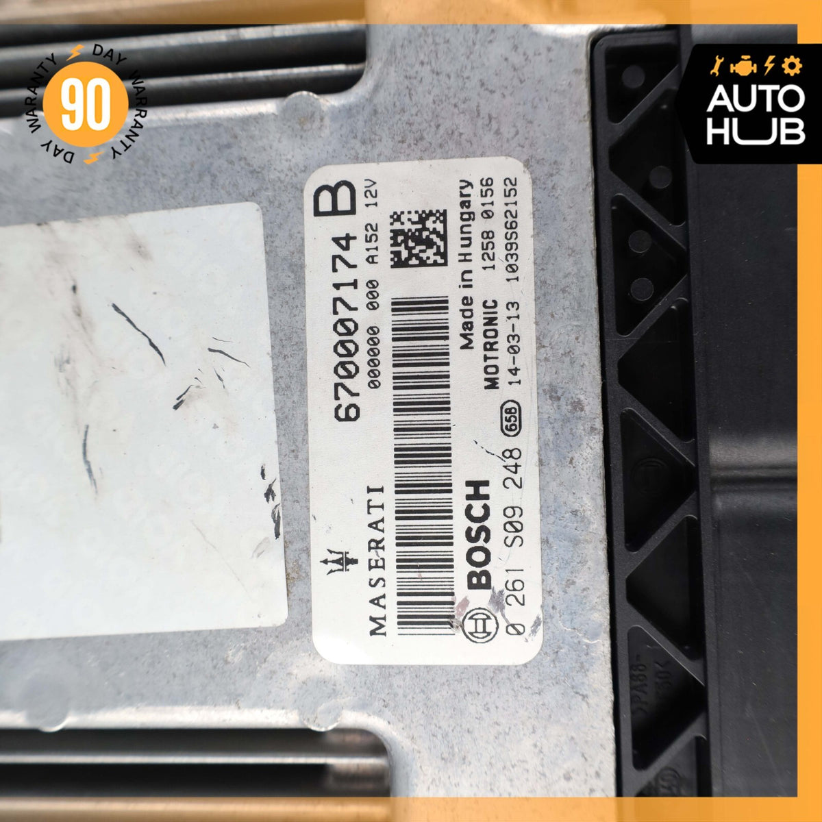 14-17 Maserati Quattroporte M156 S Q4 3.0L Ignition Control Module ECU OEM - photo 9