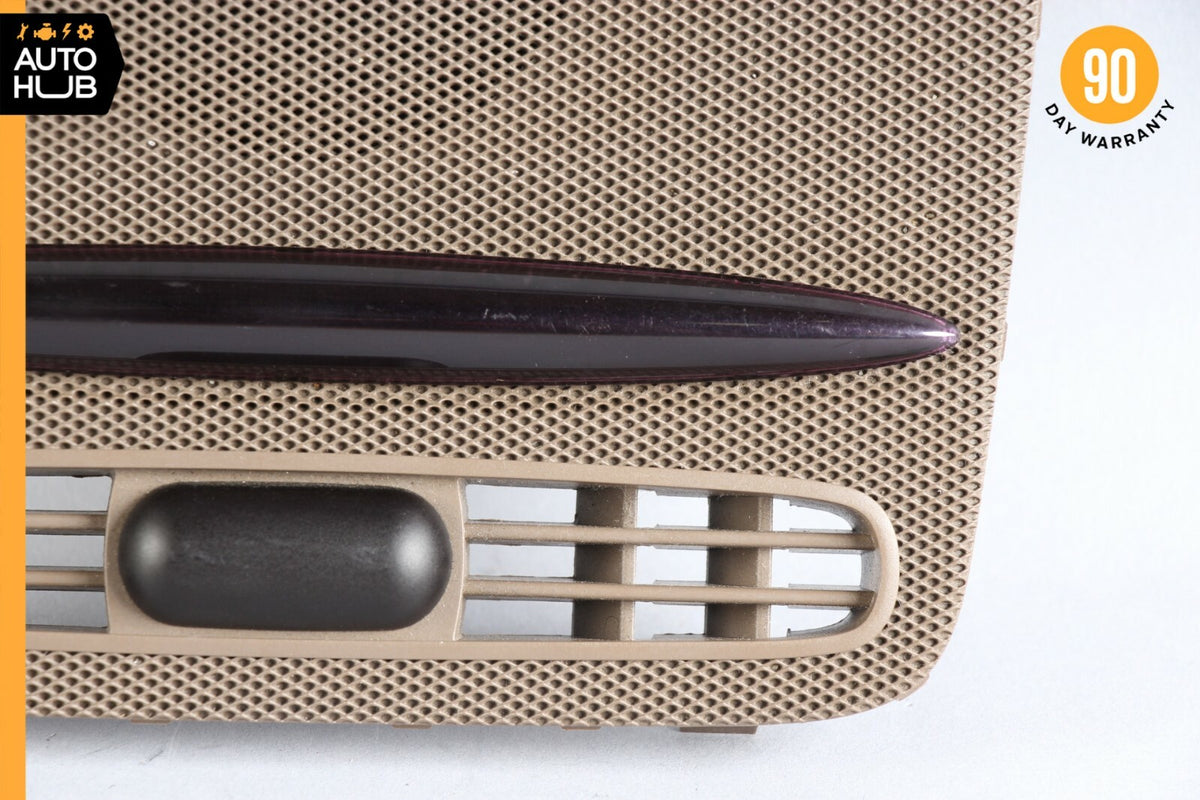 06-13 Mercedes X164 GL450 ML550 Dashboard Dash Grille Speaker Cover Brown OEM - photo 5