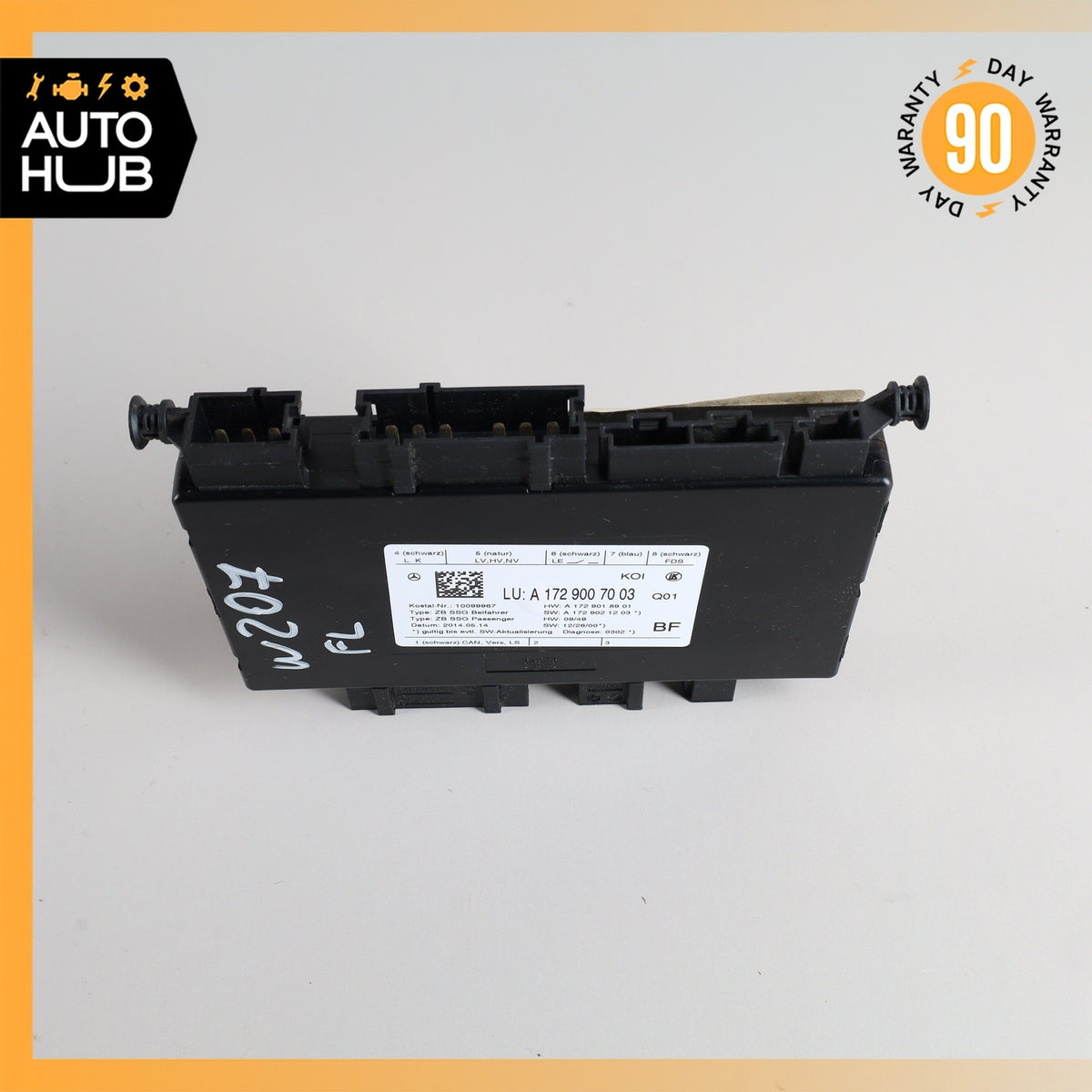 Mercedes W207 E350 CLS550 SLK250 C350 Seat Control Module Front Right Side OEM - photo 5