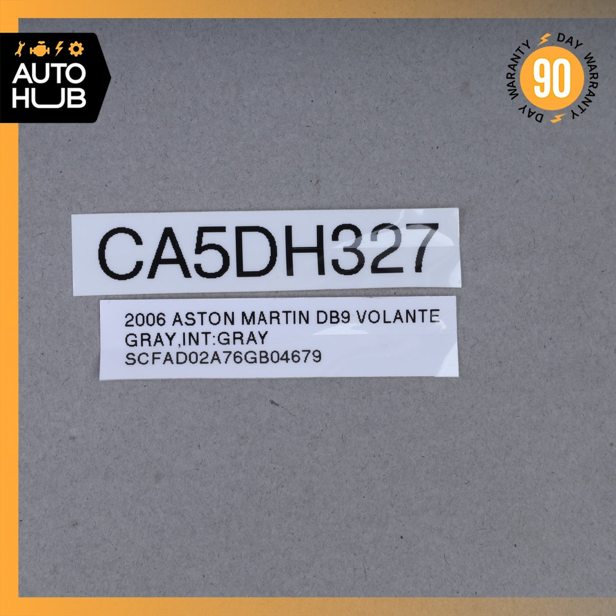 Aston Martin DB9 Brake Stop Lamp Light Switch Control Unit 4G433710037 OEM 34k - photo 11