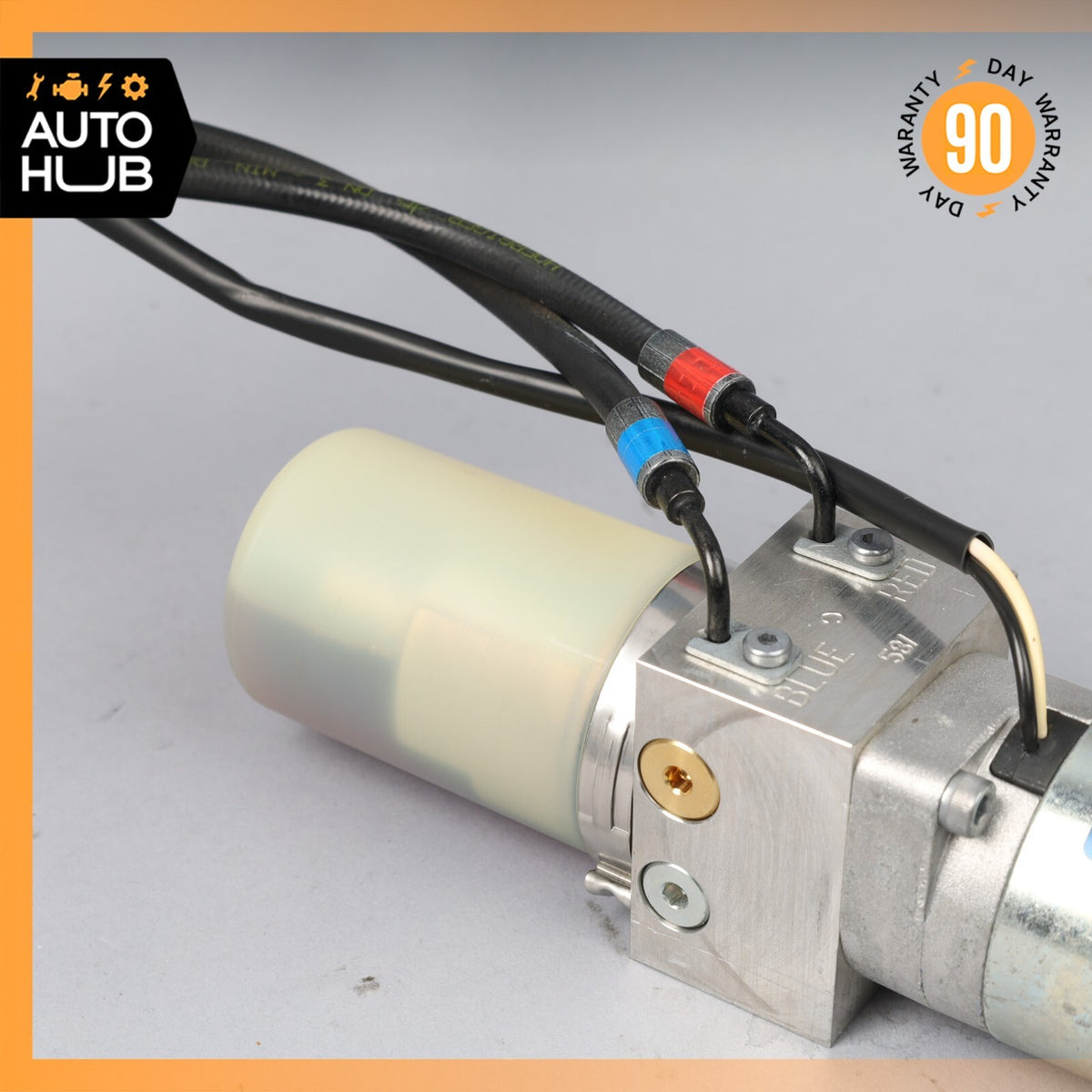 07-13 Mercedes W221 S550 S600 Trunk Lid Locking Hydraulic Pull Down Pump OEM - photo 3