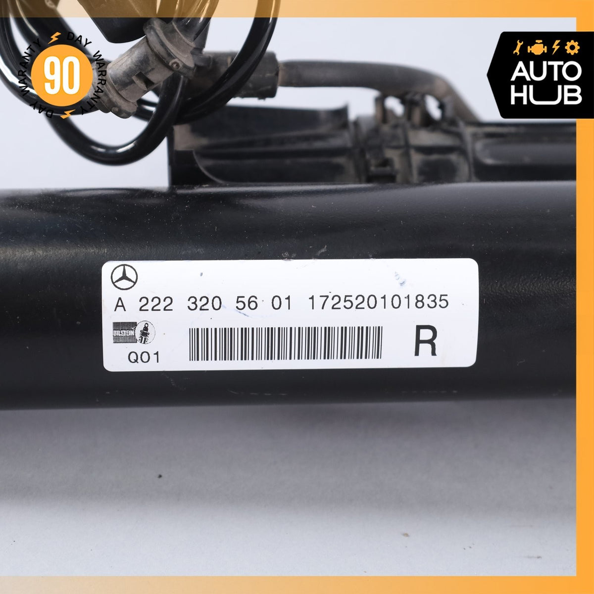 17-20 Mercedes W222 S450 S560 Rear Right Side Airmatic Air Shock Strut OEM 28k - photo 7