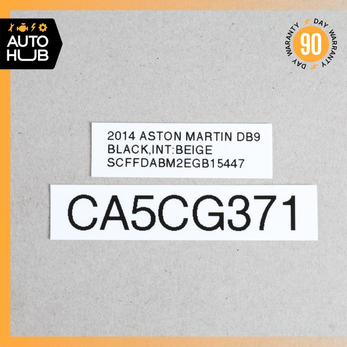 13-15 Aston Martin DB9 Left Side Engine Air Intake Manifold CD339424BA OEM 22k - photo 23