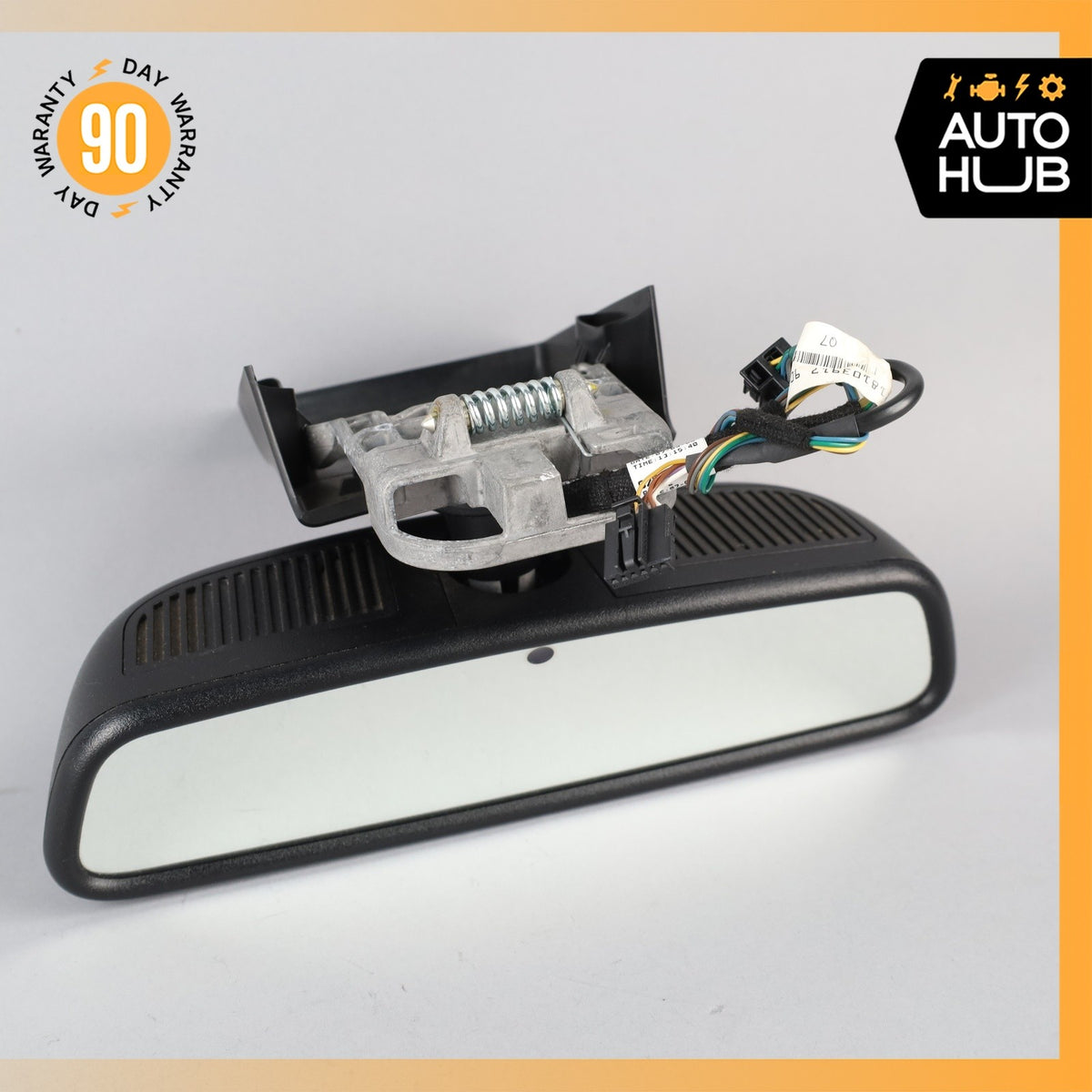 07-09 Mercedes W221 S63 S65 AMG S600 Interior Rear View Mirror Black OEM - photo 2