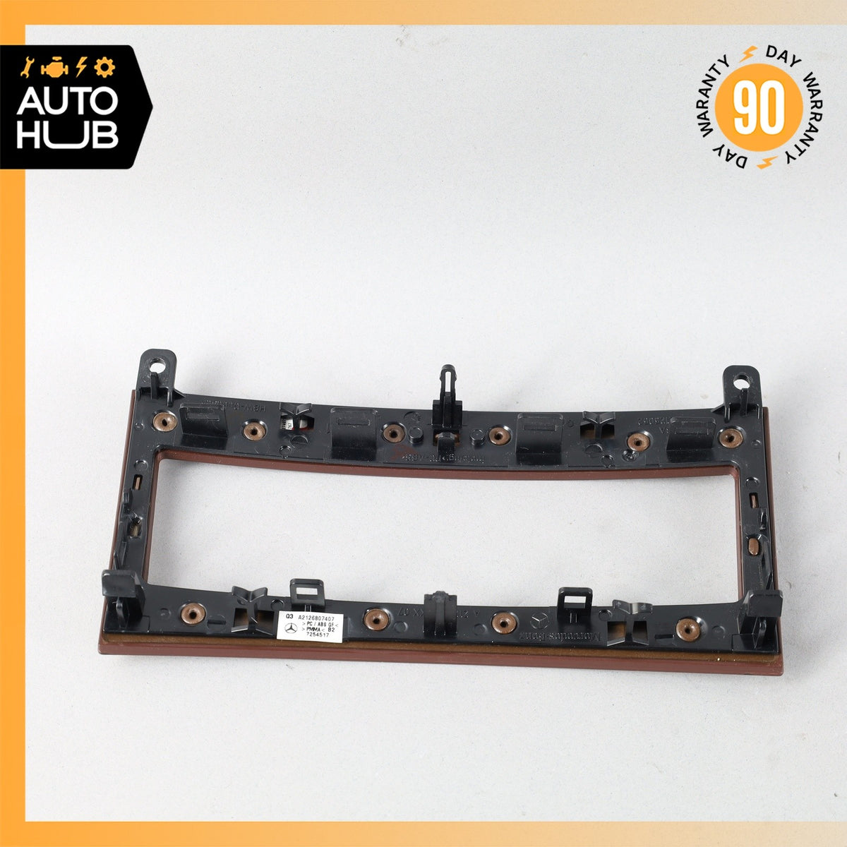 10-13 Mercedes W212 E350 E550 AC A/C Climate Control Switch Trim Bezel OEM - photo 9