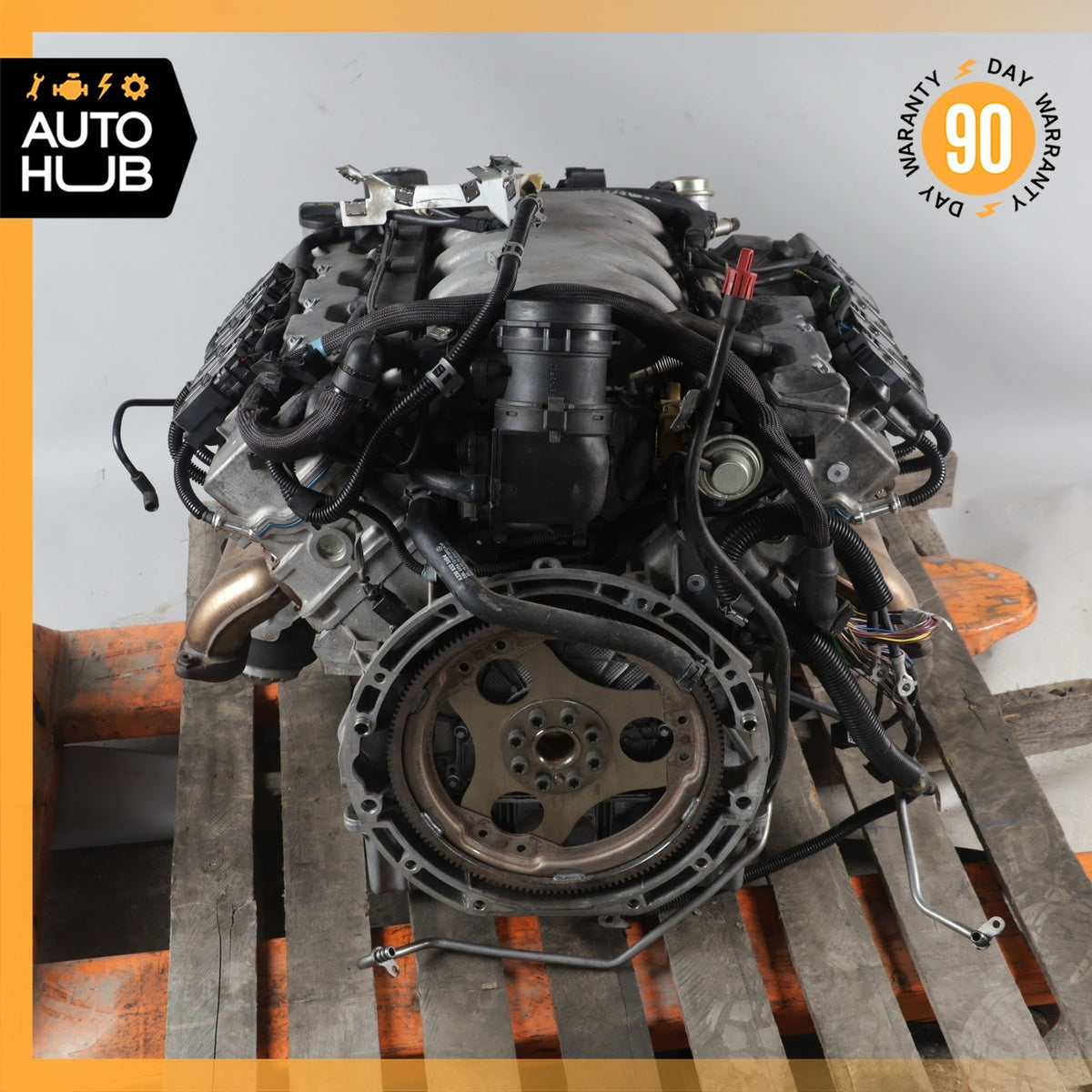 99-06 Mercedes R230 SL500 E500 CLK500 Engine Motor Assembly 5.0 V8 M113 OEM 81k - photo 4