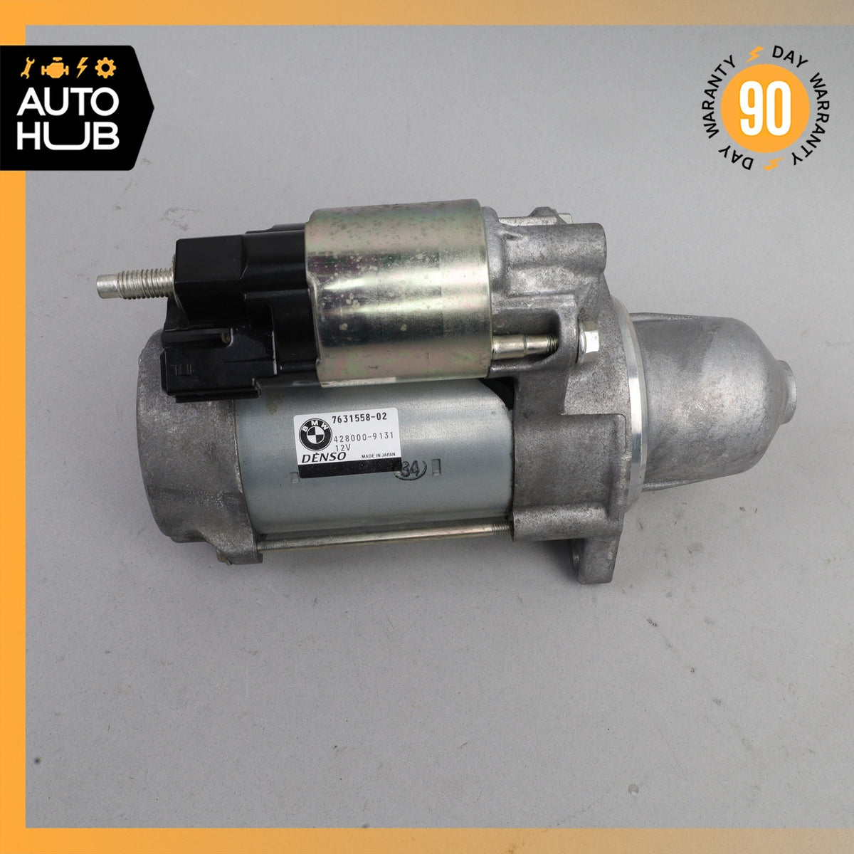 BMW F15 X5 X6 Engine Motor Starter 12417631558 OEM - photo 8