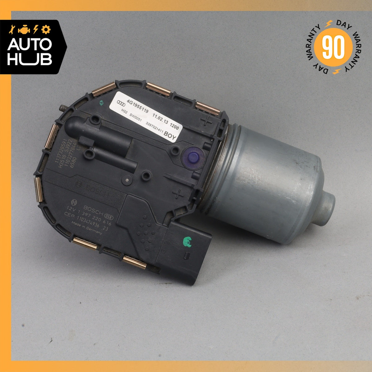 Audi 4G8 A7 S7 Front Windshield Wiper Adjustment Motor 4G1955119 OEM - photo 1