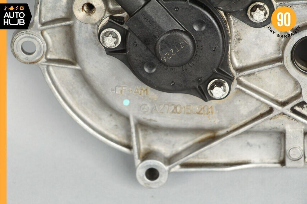 Mercedes W221 S550 E350 Front Left Side Engine Timing Chain Cover Plate OEM - photo 3