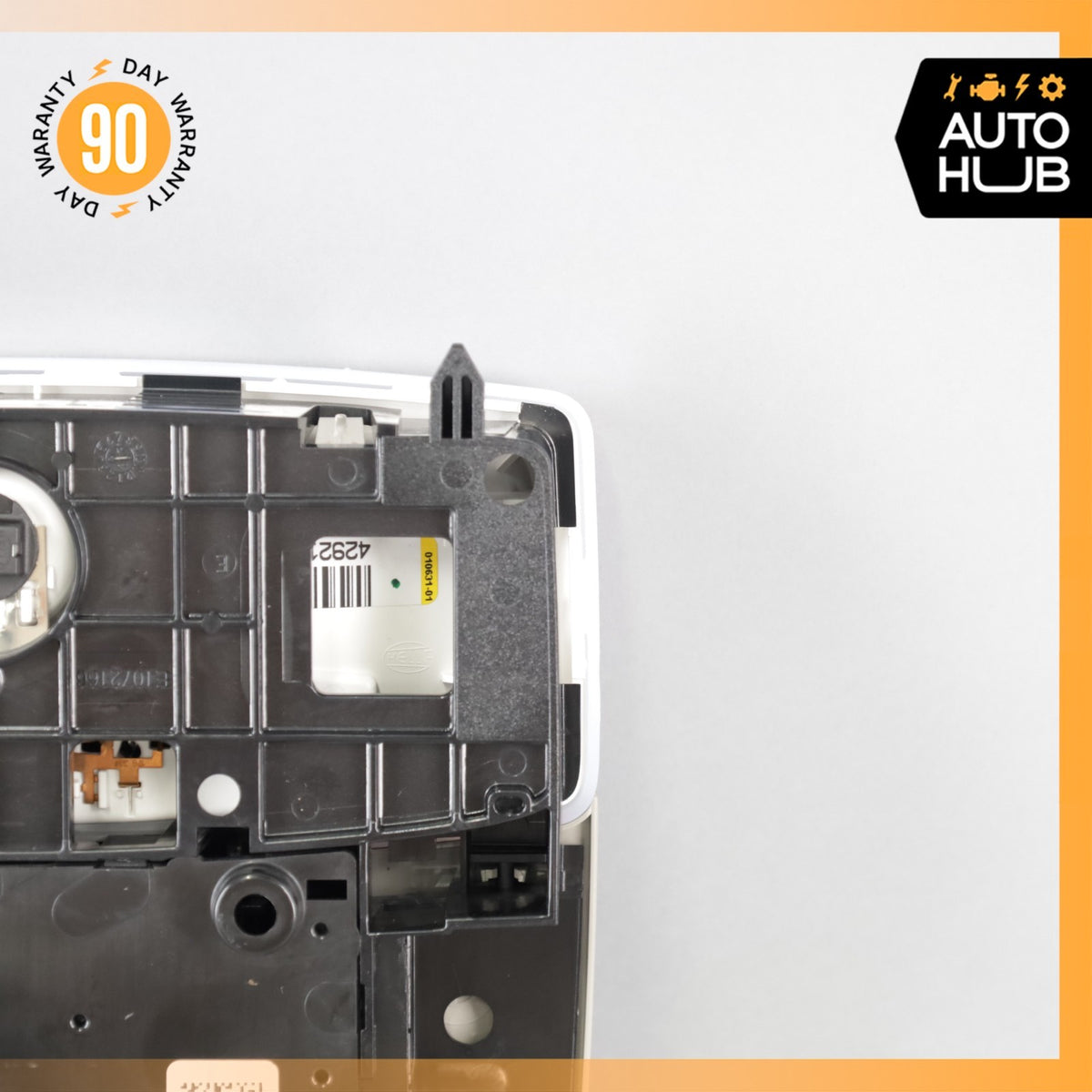 BMW i3 I01 Hybrid Front Overhead Dome Light Switch Panel Gray 61316820169 OEM - photo 9