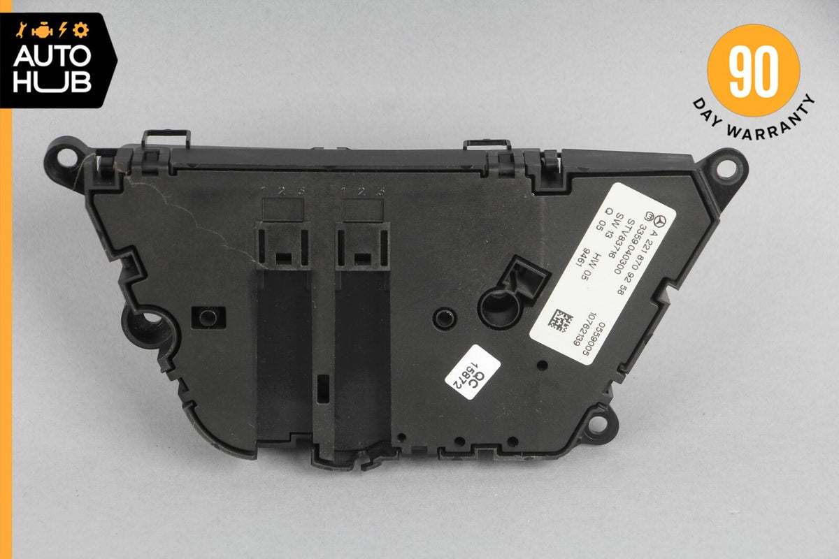 07-14 Mercedes W221 S400 CL550 Front Left Driver Seat Control Memory Switch OEM - photo 10