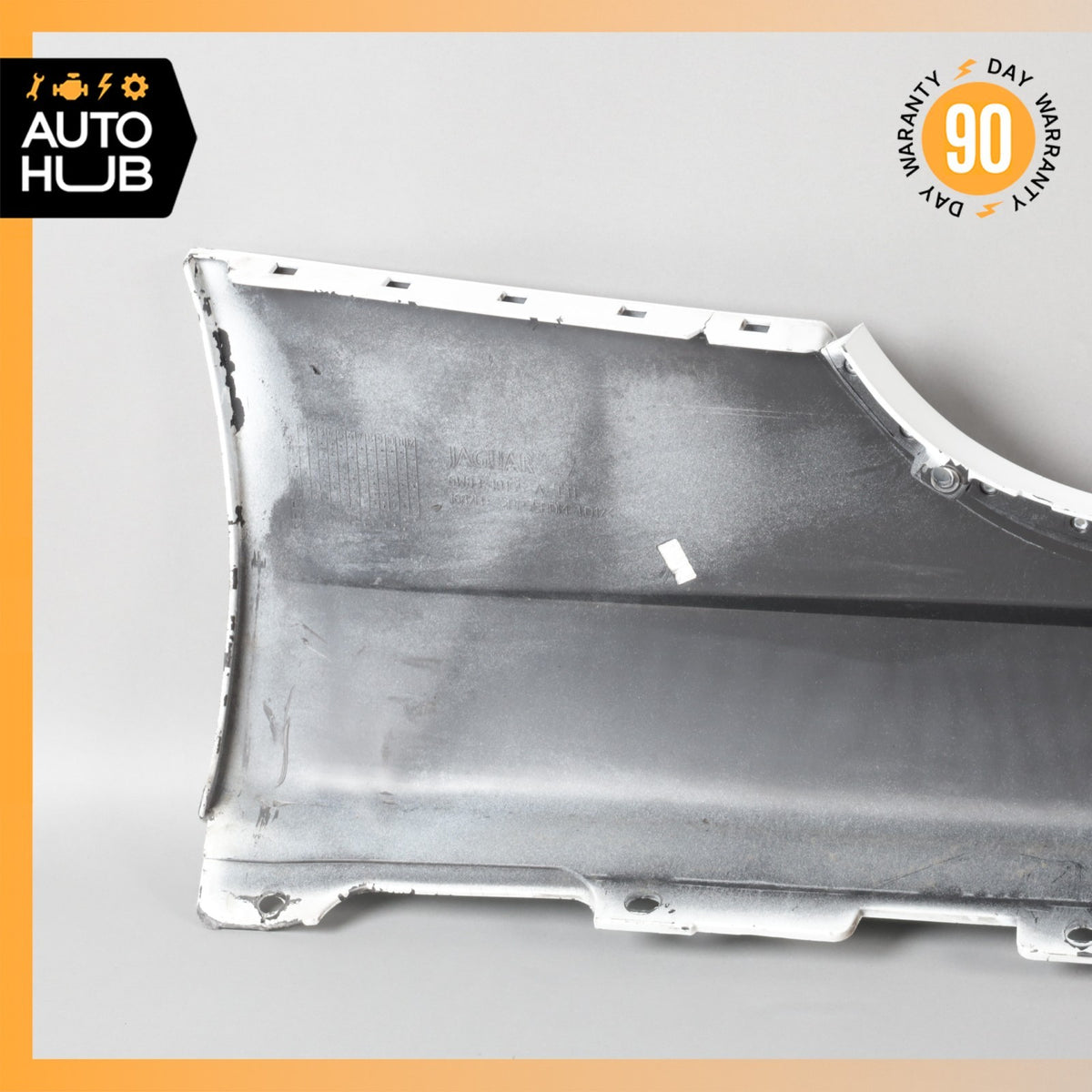 07-15 Jaguar X150 XKR XK Left Side Skirt Rocker Panel White 6W8310155A OEM - photo 14