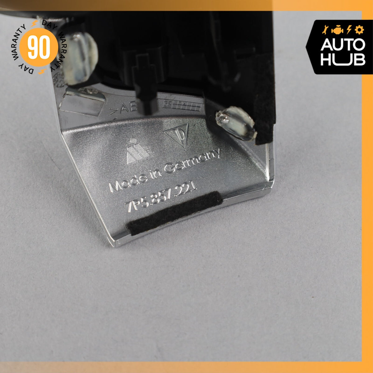 11-18 Porsche Cayenne 958 Dashboard Ignition Switch Cover Trim OEM - photo 9