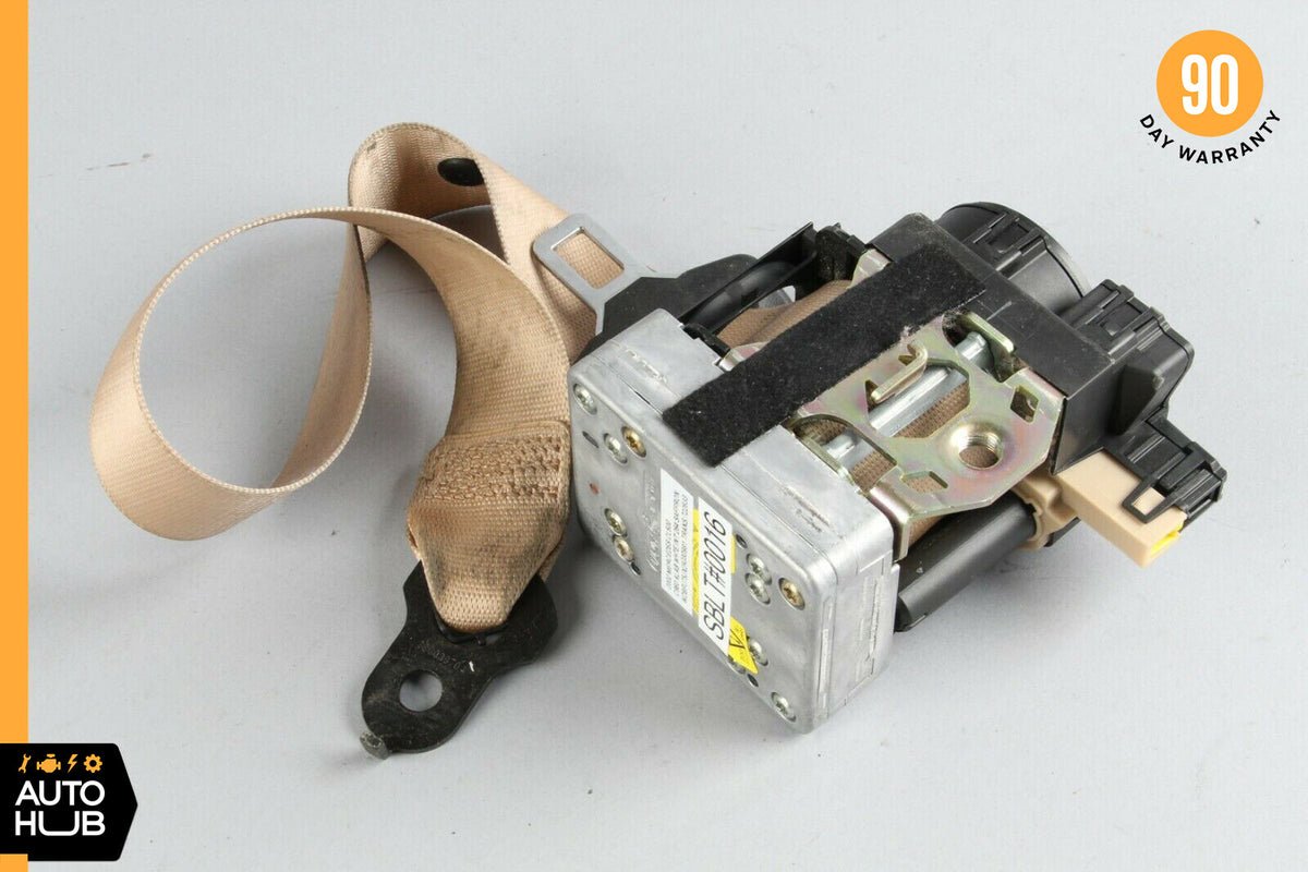 02-06 Mercedes W215 CL500 CL600 CL55 Front Right Seat Belt Retractor Tan OEM - photo 1