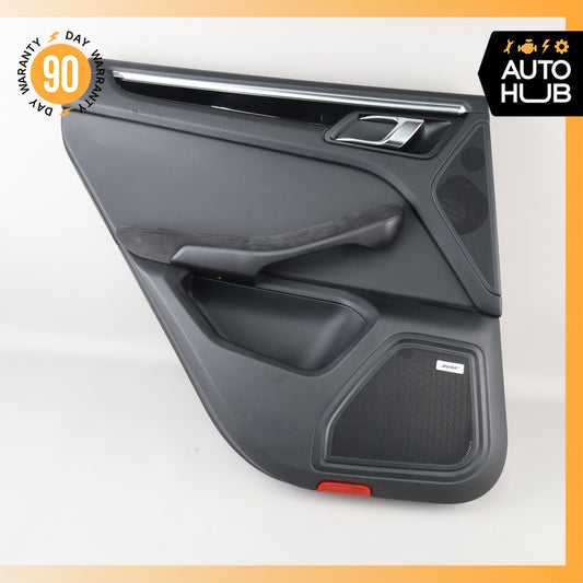 15-24 Porsche Macan 95B Rear Left Driver Interior Door Panel Suede Leather OEM - photo 1