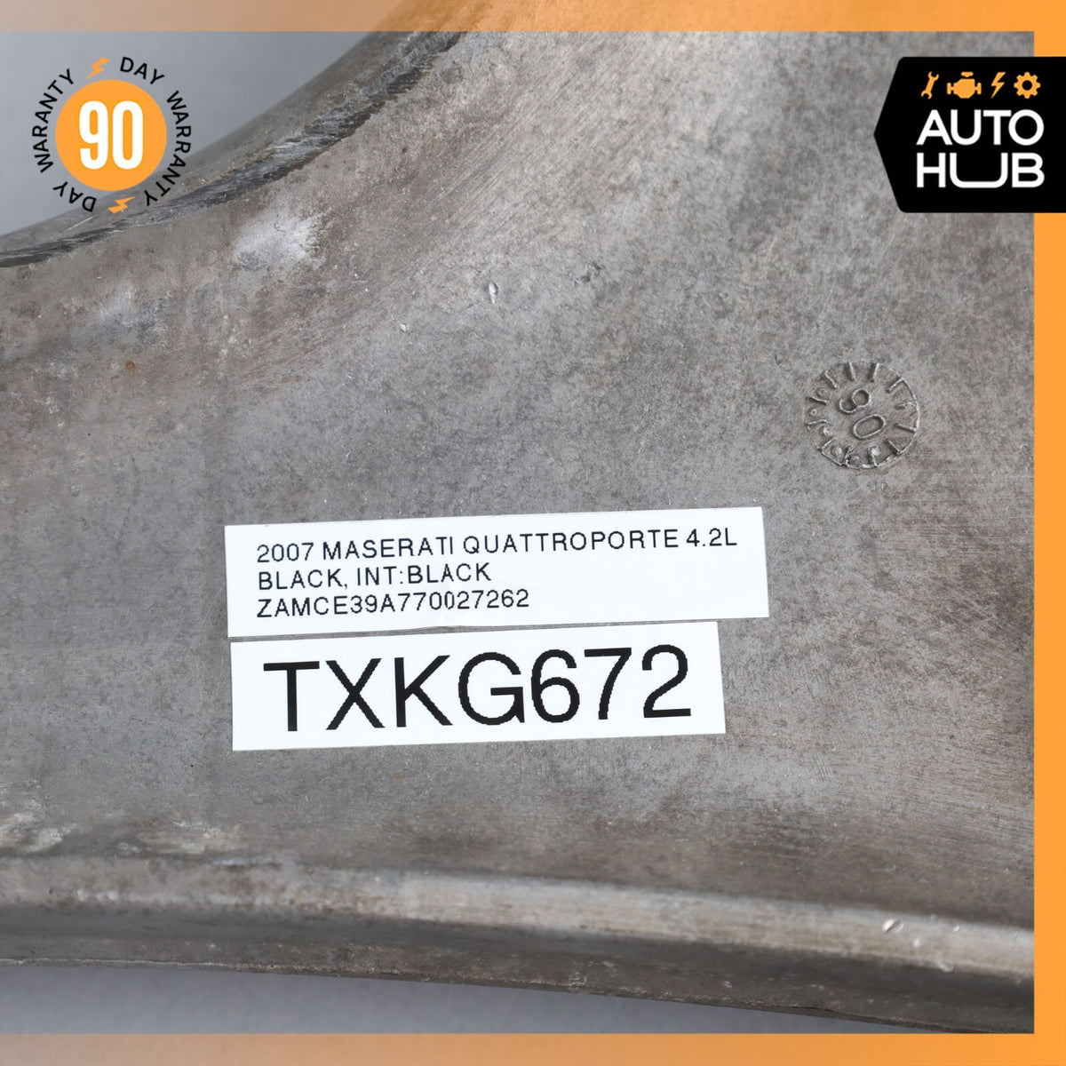 03-10 Maserati Quattroporte M139 Lower Control Arm Rear Right Side OEM 51k - photo 13