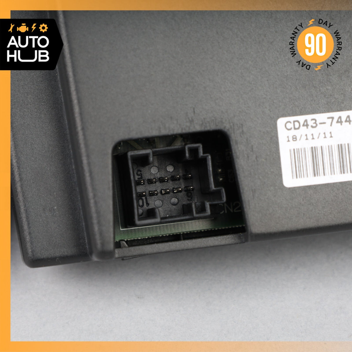 12-16 Aston Martin Rapide Rear Analog Clock AC A/C Screen Display OEM 11k - photo 8