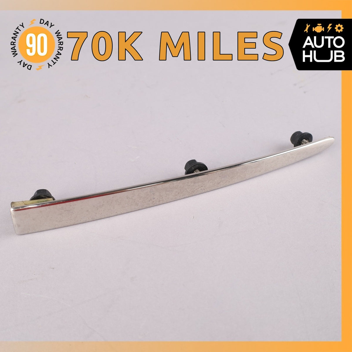 03-10 Bentley Continental GTC GT Front Left Side Bumper Molding Trim OEM - photo 1