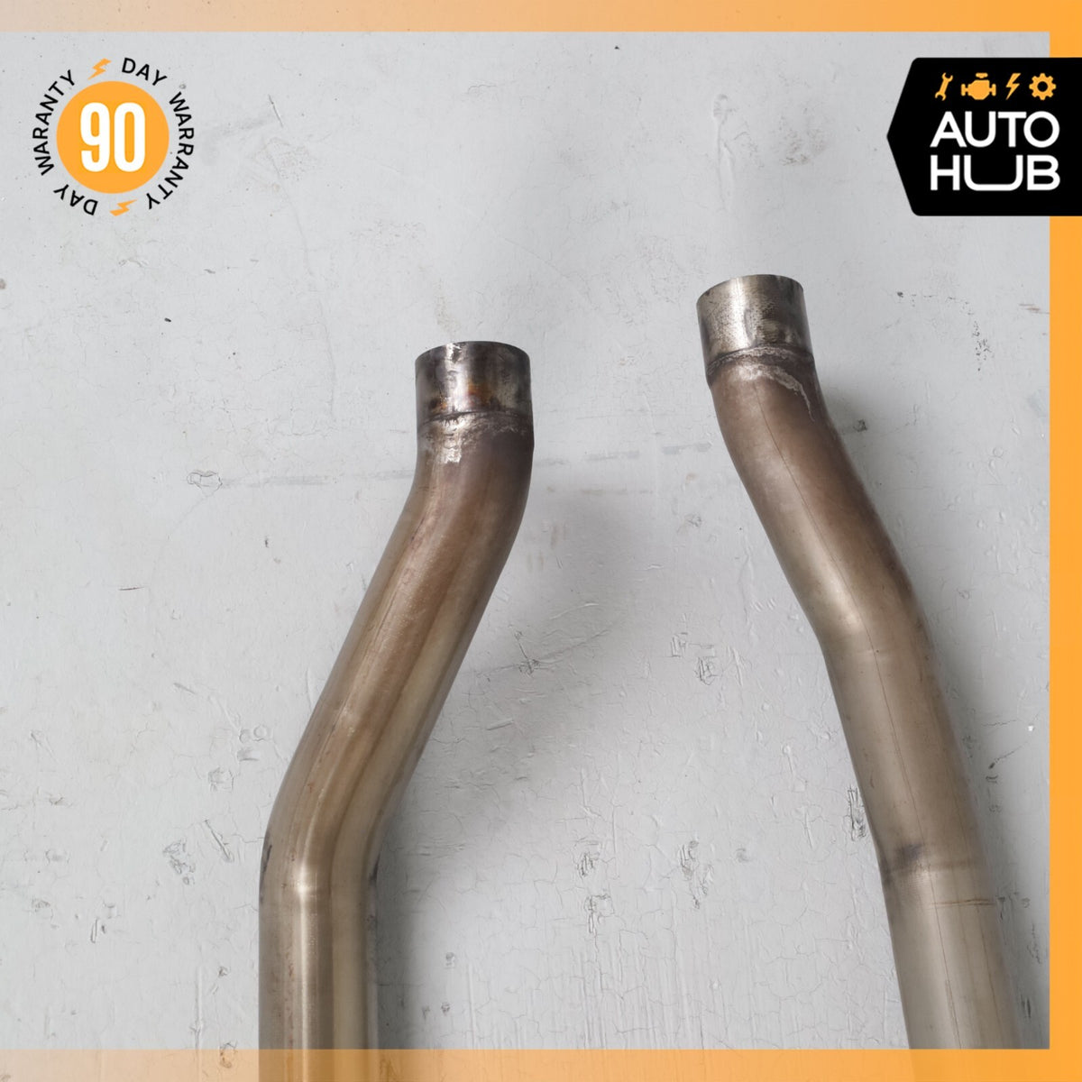 Bentley Continental GT 6.0L Middle Exhaust Downpipe Left & Right Side OEM 56k - photo 9