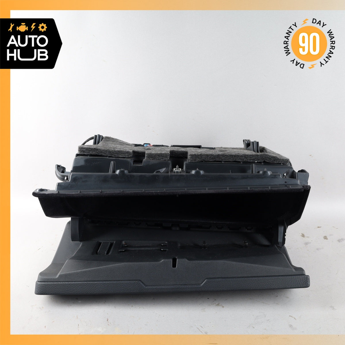 14-17 Mercedes W207 E350 E400 E550 Dashboard Glove Box Compartment Black OEM - photo 11