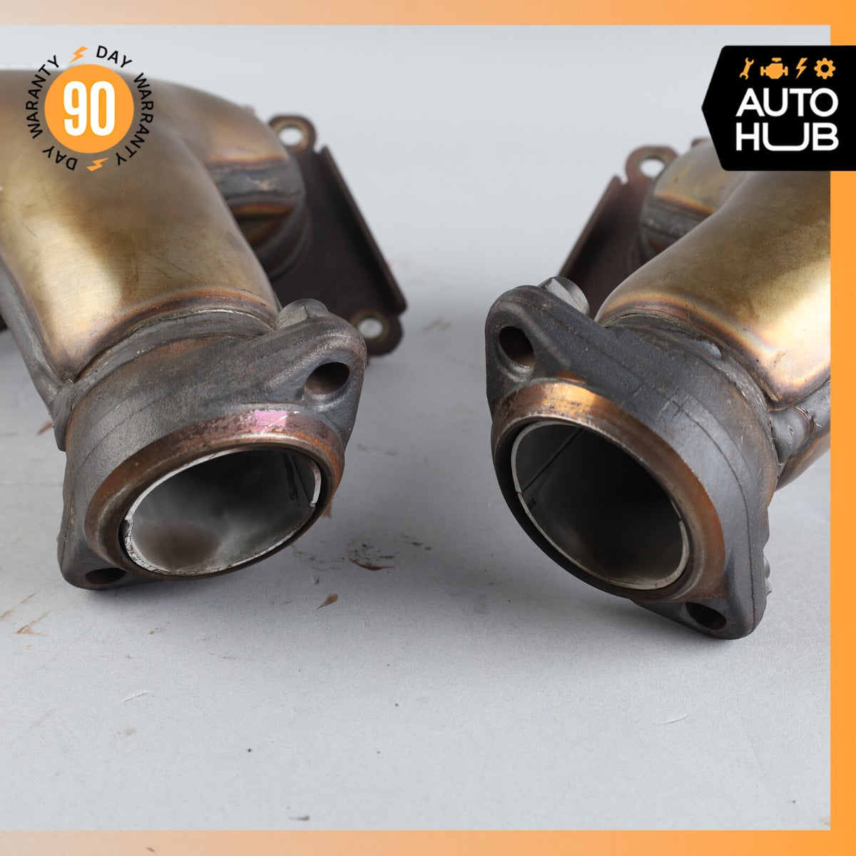 12-18 Mercedes W207 E350 CLS400 M276 Exhaust Manifold Left & Right Side Set OEM - photo 8