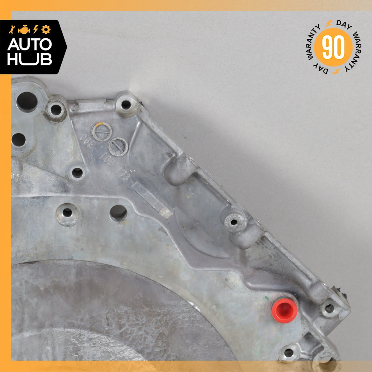 11-18 Porsche Panamera 970 Cayenne Hybrid Engine Motor Crankshaft Rear Cover OEM - photo 3