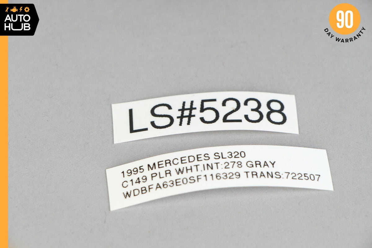 90-02 Mercedes R129 SL320 SL600 Antitheft Alarm Switch Button 1248203701 OEM - photo 6
