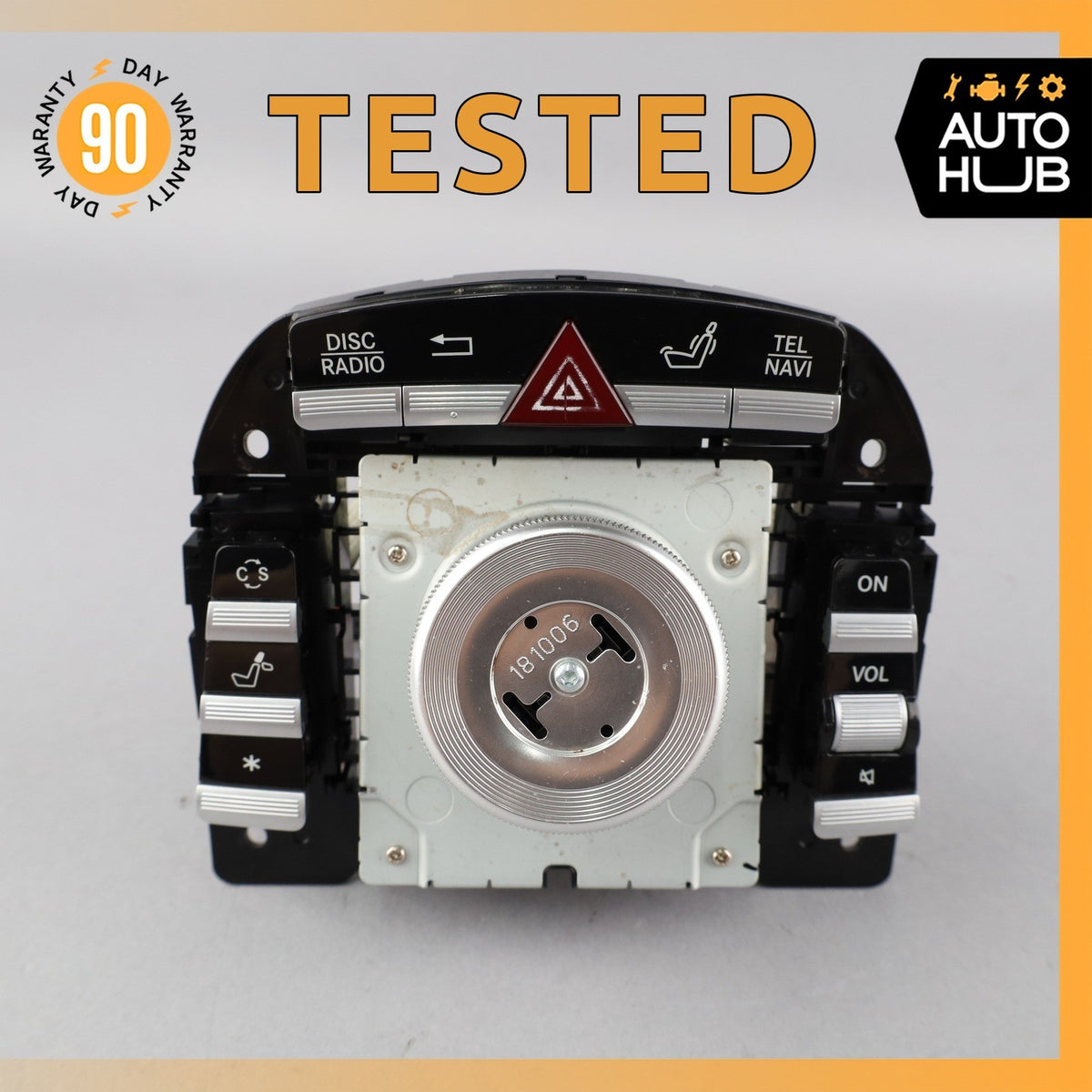 07-09 Mercedes W221 S550 CL550 Multi Functional Control Switch Knob OEM - photo 1