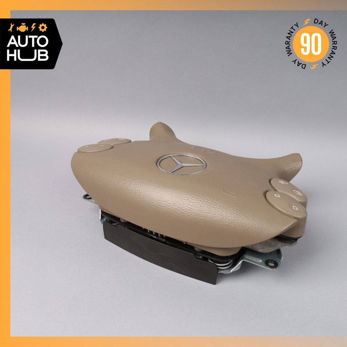 Mercedes R230 SL550 SL55 AMG CLK550 Steering Wheel Airbag Air Bag Beige OEM 72k - photo 7