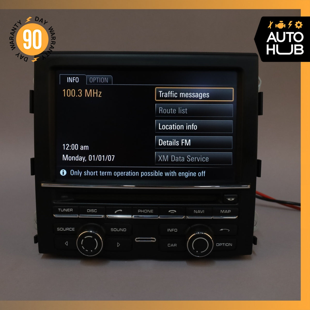 11-16 Porsche Cayenne 958 Command Head Unit Navigation Radio 95864297100 OEM - photo 5