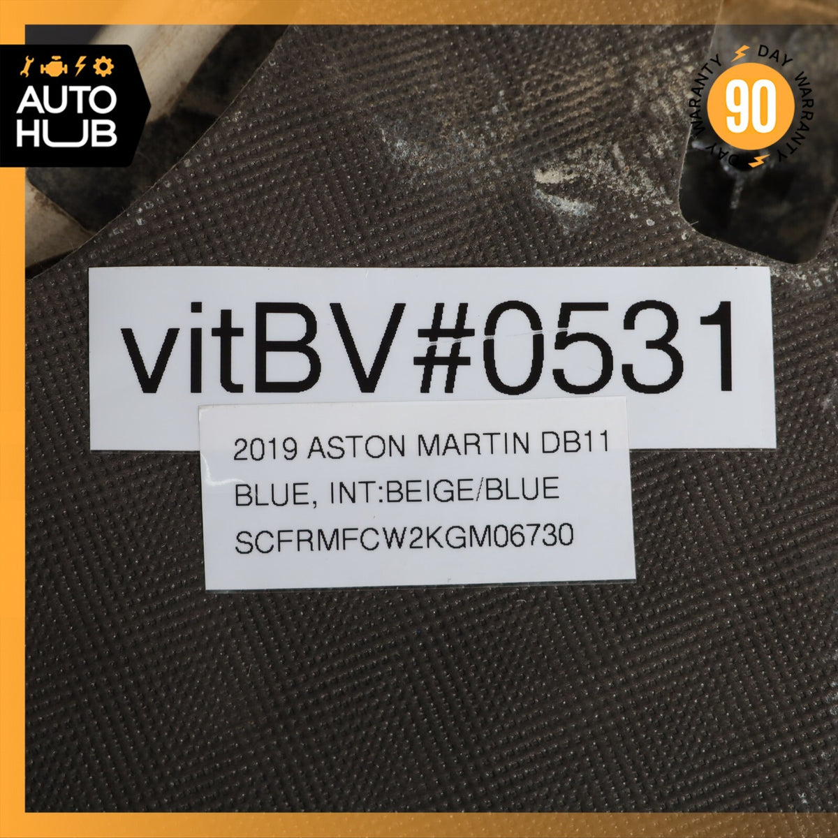 17-23 Aston Martin DB11 Dashboard Dash Left Driver Lower Knee Trim Panel OEM 7k - photo 21