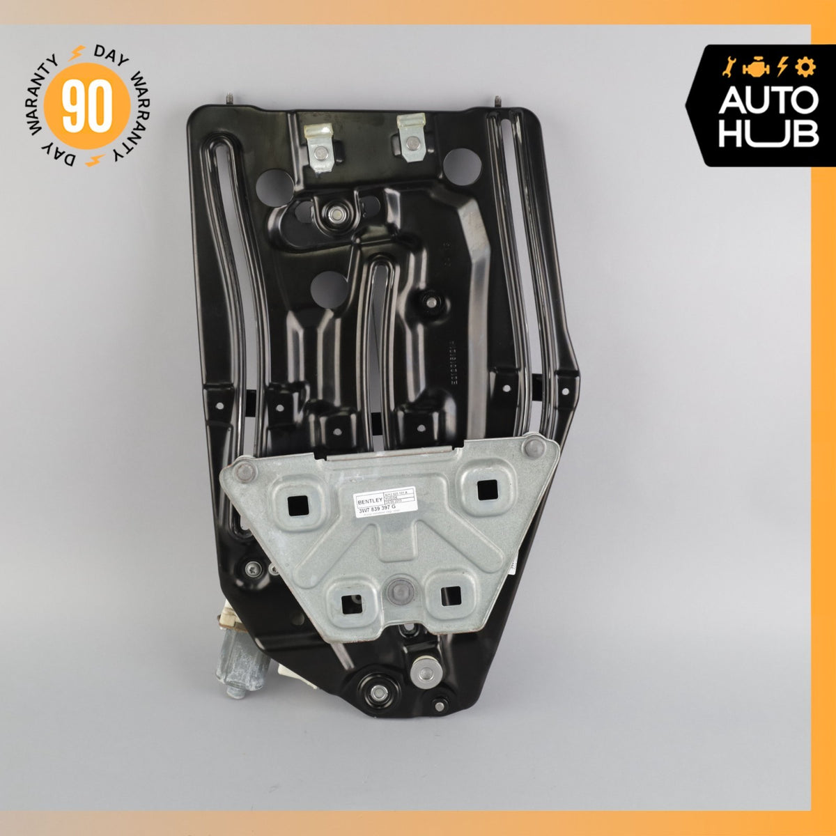 12-18 Bentley Continental GTC Rear Left Quarter Window Regulator w/Motor OEM - photo 2